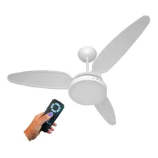 Ventilador De Teto Zonda Para 2 Lâmpanda + Controle Ponente