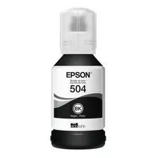 Tinta Epson T504 Color Negro 127ml L4150 L4160 L6161 L6171 