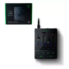 Razer Mezcladora De Audio Mixer Analógico 4 Canales Rgb