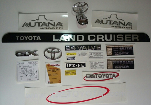 Foto de Calcomanas Y Emblemas Toyota Land Cruiser Fj 80 