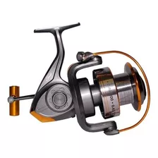 Reel Spinit Atlantis 9004 Rel 4.8:1 Fuerza 15 Kg 4 Rule Mar Color Gris/bronce Lado De La Manija Derecho/izquierdo