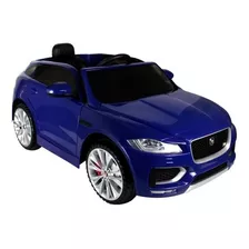 Carro A Bateria Para Crianças Bel Jaguar F-pace Brink Cor Azul 