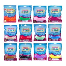 Massa De Eva 50g Massinha Modelar Slime Artesanato Brincar Cor Preta