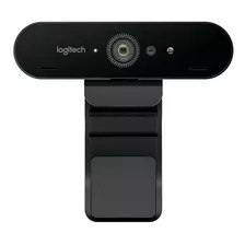 Cámara Web Logitech Brio 4k 90fps Color Negro