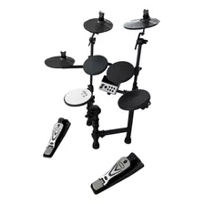 Bateria Eletrônica X-pro Viper Fun 2 Tons Surdo Caixa Pratos