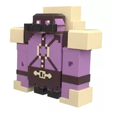 Minecraft Figura Acción Fidget Cerdo-armadillo Vs Esqueleto