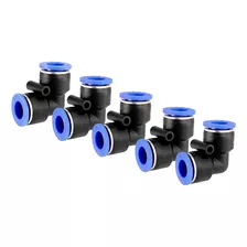 Cotovelo Uniao Para Mangueira 10mm Kit Com 5 Unidades