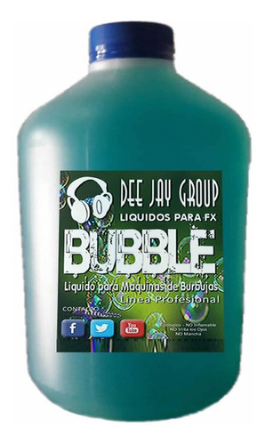 Liquido Para Maquina De Burbujas & Burbujeros - Profesional