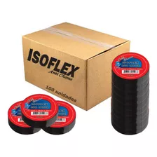 Fita Isolante Anti Chama 19mm X 10m C/ 100x Unidades Isoflex