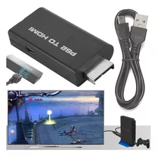 Adaptador Conversor Ps2 Audio Vídeo Av Para Cabo Hdmi 