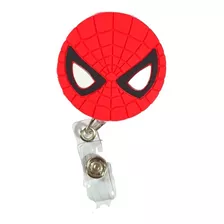 Yoyo Retráctil Porta Credencial Modelo Cara Spider-man