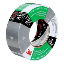 Cinta De Tela Para Ductos Dt11 3m, 48 Mm X 54,8 M. Color Plateado