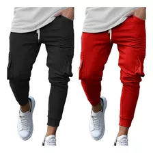 Pantalon Jogger Sudadera Deportiva Para Hombre 2x1