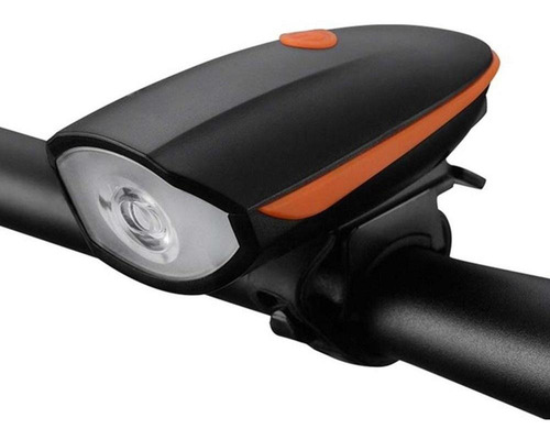 Luz Bici Delantera Led 250 Lumens Recargable Bocina 140db