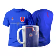 Polera Universidad De Chile Más Taza Adulto