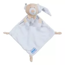 Naninha Sonequinha Urso Pelucia Branca Baby Joy 44077