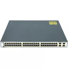 Switch 3750 Catalyst 10/100/1000 Cisco 48 Portas Gigabit 