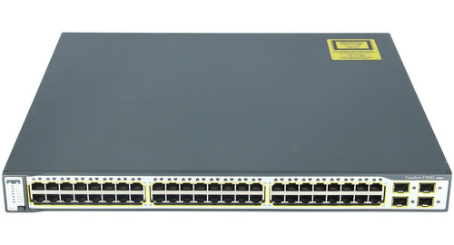 Switch 3750 Catalyst 10/100/1000 Cisco 48 Portas Gigabit 