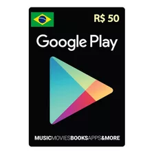 Google Play Brasil 50 Play Store Android Egift Card