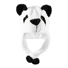 Gorro De Esquí De Invierno Con Diseño De Oso Panda, Diseño A