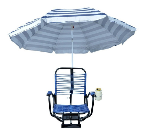 Cadeira Para Barco Giratória Confort C/braço Sup Guarda Sol 