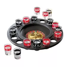 Ruleta De Juego Con Shots De Vidrio