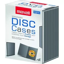 Maxell Dvdjc10 Dvd Storage Case 10 Pack