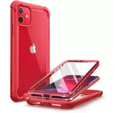 Funda Y Protector De Pantalla Para iPhone 11 6.1 Roja