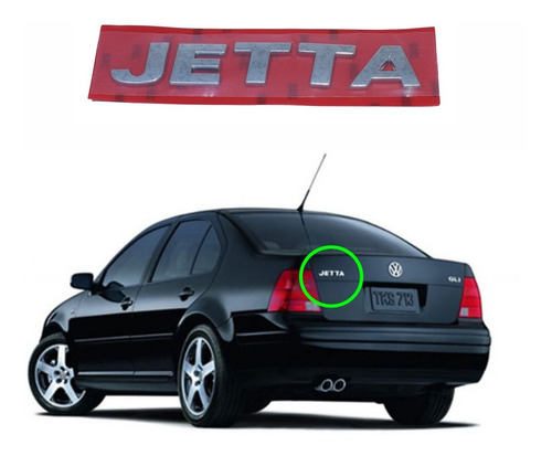 Emblema Baul Volkswagen Jetta Clasico Foto 2