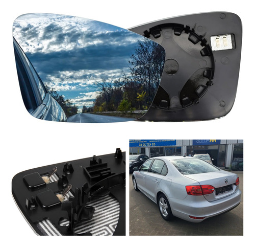 Luna Espejo Derecho Compatible Con Volkswagen Eos 2009-2016 Foto 2