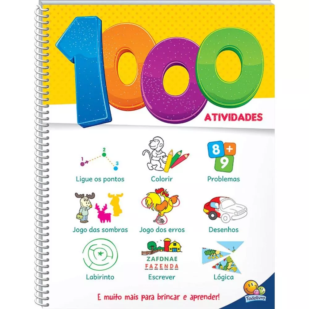 1000 Atividades, De Little Pearl Books. Editora Todolivro Distribuidora Ltda., Capa Mole Em Português, 2017