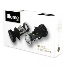 Focos Led H4 Lupa Mini Proyectores Illume Premium Alta/baja