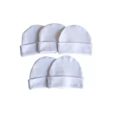 Kit Com 5 Toucas Para Personalizar, Suedine 100%algodão