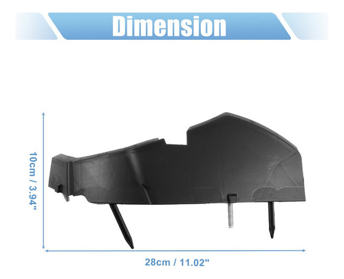 Par Soporte Guas Facias Frontal Para Dodge Challenger 15-22 Foto 4