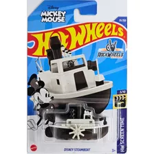 Hot Wheels Disney Steamboat Mickey Mouse Marrom Barco
