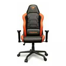 Cougar Silla Gamer Armor Air Negro/naranja Diseño Doble 120