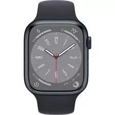 Apple Watch Series 8 45mm (gps) Caixa Meia-noite De Alumíni