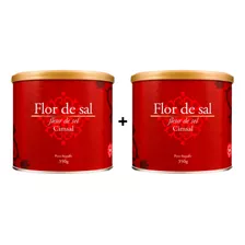 Flor De Sal Cimsal 350g Sal Marinho De Mossoró 2 Latas