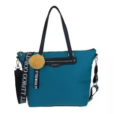 Bolso Para Dama Chenson Hb Gorett Azul Gf19413-9