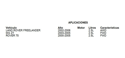 Junta De Cabezas Land Rover Freelander 2002 2.5l Corteco Foto 5