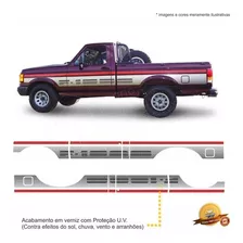 Kit Faixas/adesivos Ford F1000 1993 Super Série Simples