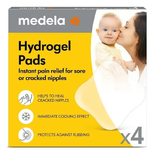 Almofadas De Hidrogel Medela, 4 Unidades