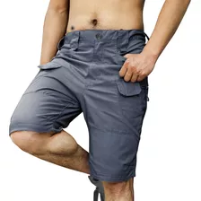 Pantalones Cortos Tácticos Impermeables Con Varios Bolsillos