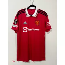 Camisa Manchester United 2022-23 Europa L. Ronaldo 7 Oficial