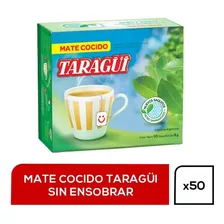 Taragui Mate Cocido Sin Tacc 50 Saquitos Sin Sobre