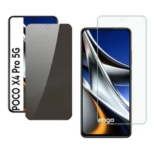 Vidrio Templado Transparente Y Antiespia Xiaomi Poco X4 Pro