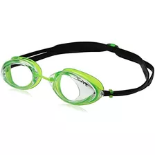 Tyr Tracer Racing Goggles, Claro / Verde / Negro, Talla Únic