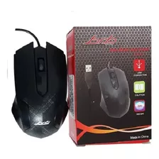 Mouse Optico Packx10!! Usb Escritorio Oficina Home Negro 