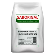 Condimento Integral Para Milanesas Natural X 5 Kg Saborigal
