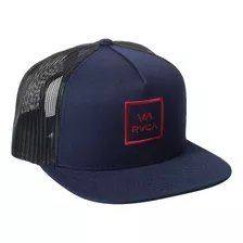 Gorra De Baseball Rvca/azul Marino/rojo